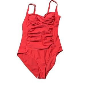 Ekouaer Pinup Women's ONE PIECE Swimsuit Vintage Monokinis Sie Medium EUC